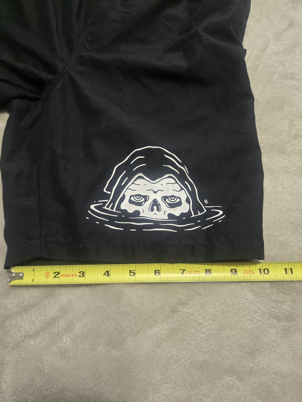 Lurking Class By Sketchy Tank Sinking Black Board Shorts Men's Sz Small Grunge - Picture 7 of 8